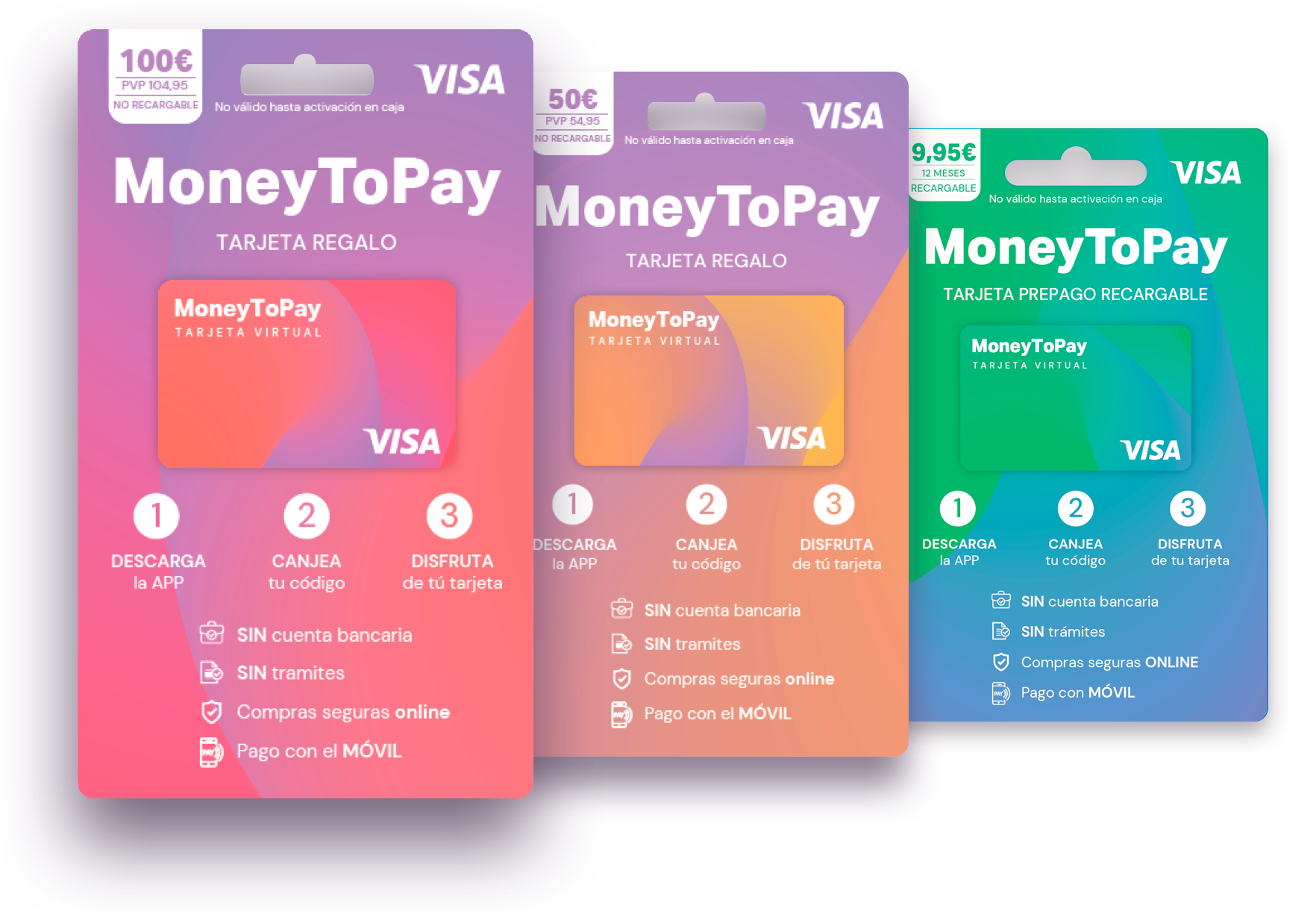 Encuentra las Tarjetas MoneyToPay muy cerca de ti